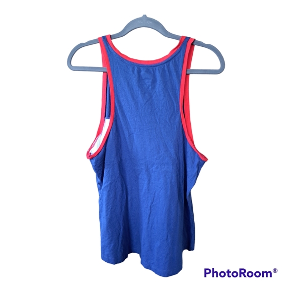 Chicago Cubs Tank Top with Glitter Ladies Sz L - Picture 2 of 5